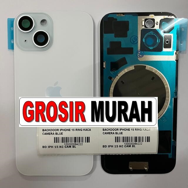 Backdoor iPhone 15 Fullset Blue
