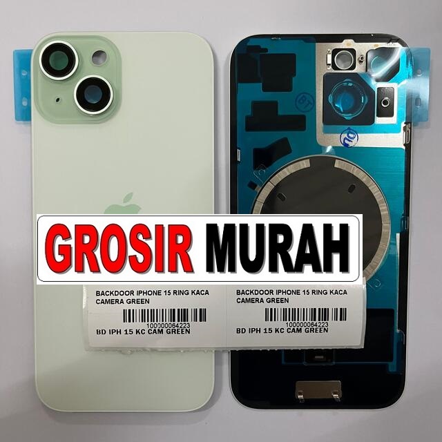 Backdoor iPhone 15 Fullset Green