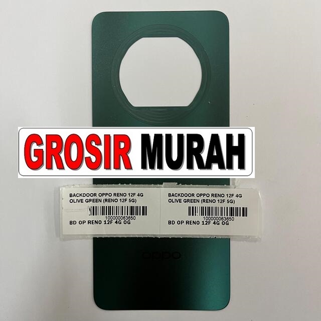 Backdoor Oppo Reno 12F 4G Reno 12F 5G Olive Green