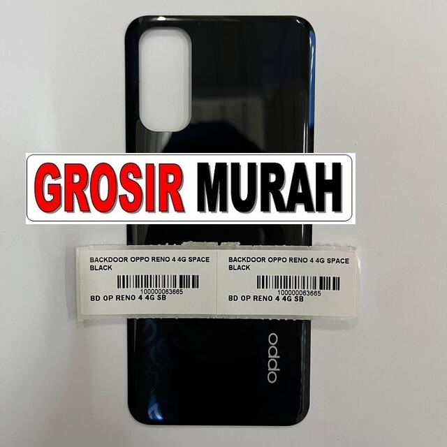 Backdoor Oppo Reno 4 4G Space Black