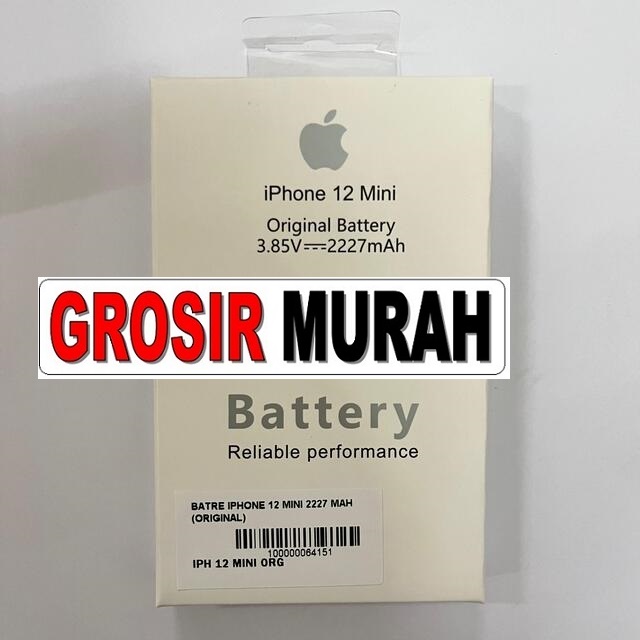 Batre Iphone 12 Mini 2227 Mah (Original)
