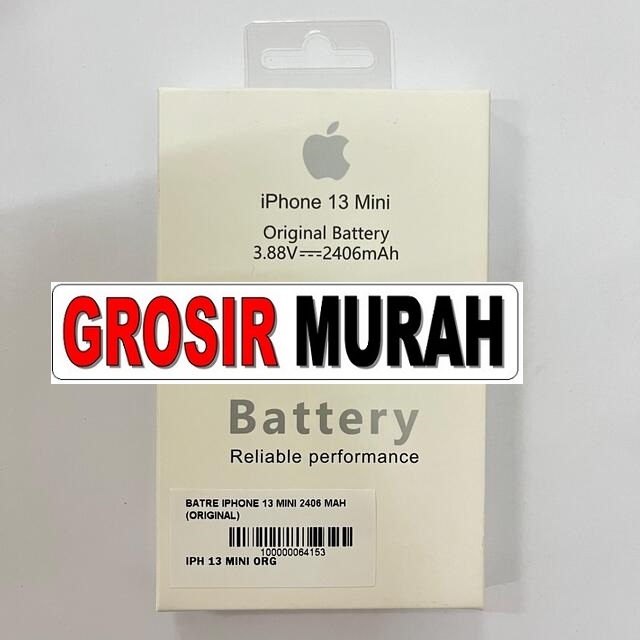 Batre Iphone 13 Mini 2406 Mah (Original)