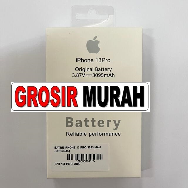 Batre Iphone 13 Pro 3095 Mah (Original)