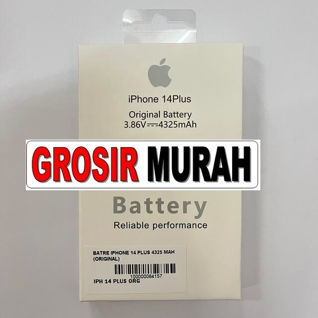 Batre Iphone 14 Plus 4325 Mah (Original)