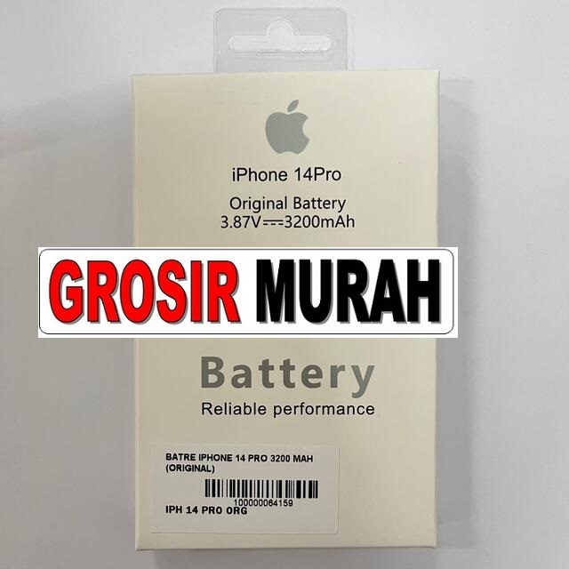 Batre Iphone 14 Pro 3200 Mah (Original)