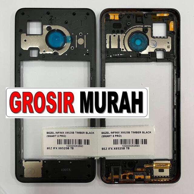 Bezel Infinix X6525B Smart 8 Pro Timber Black