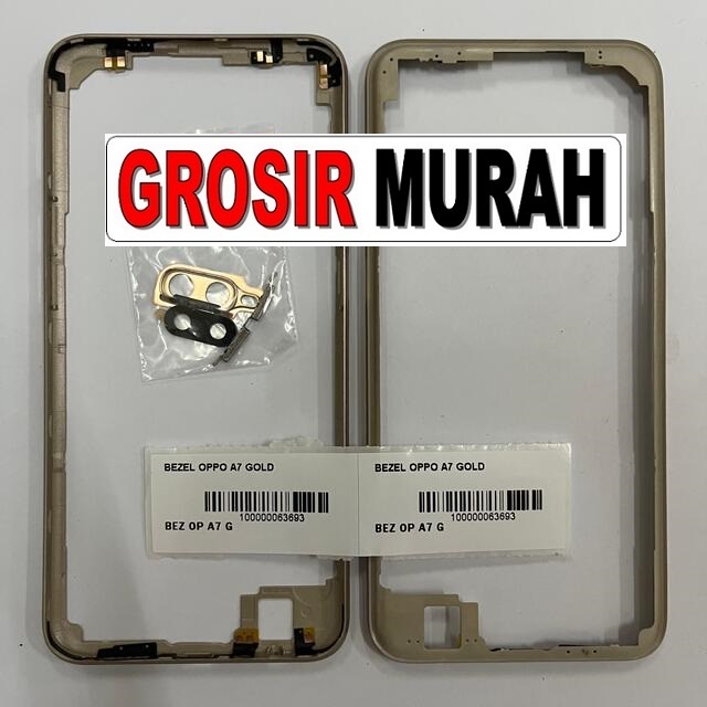 Bezel Oppo A7 Gold