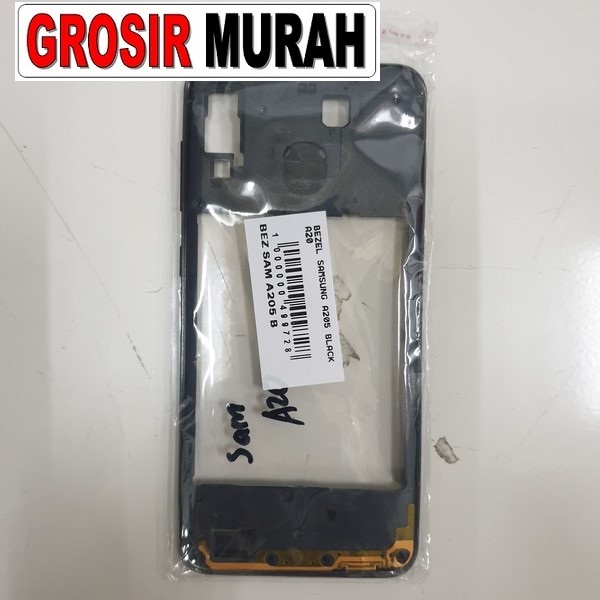 Bezel Samsung A205 A20 Black