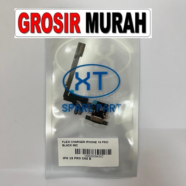 Flexi Charger iPhone 16 Pro Black