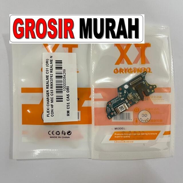 Flexi Charger Realme C51 Ori C53 Rmx3762 Realme Note 50