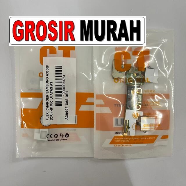 Flexi Charger Samsung A3000F Ori Hf Mic Ui Atas A3