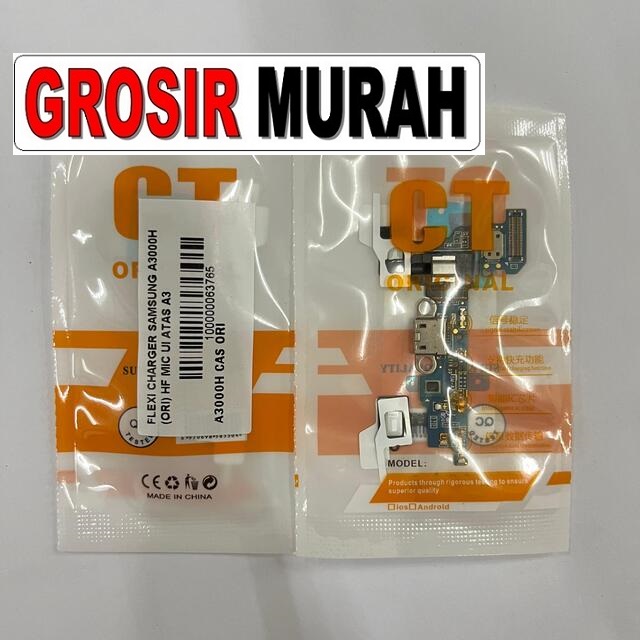 Flexi Charger Samsung A3000H Ori Hf Mic Ui Atas A3