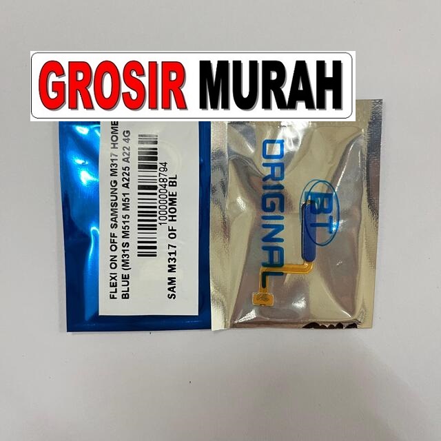 Flexi On Off Samsung M317 M31S M515 M51 A225 A22 4G M625 M62 Blue