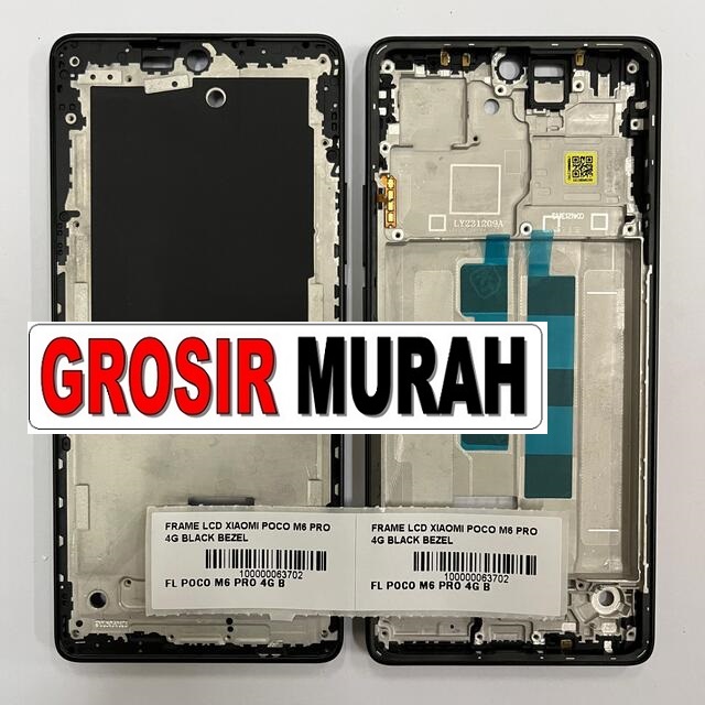 Frame LCD Poco M6 Pro 4G Black Bezel