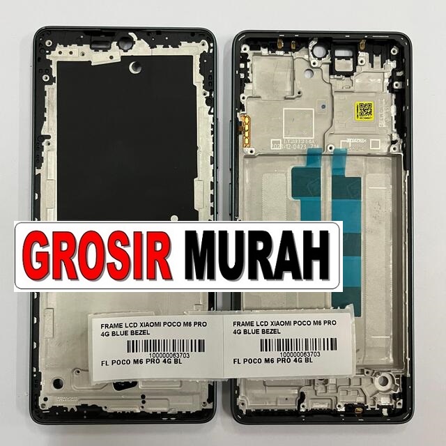 Frame LCD Poco M6 Pro 4G Blue Bezel