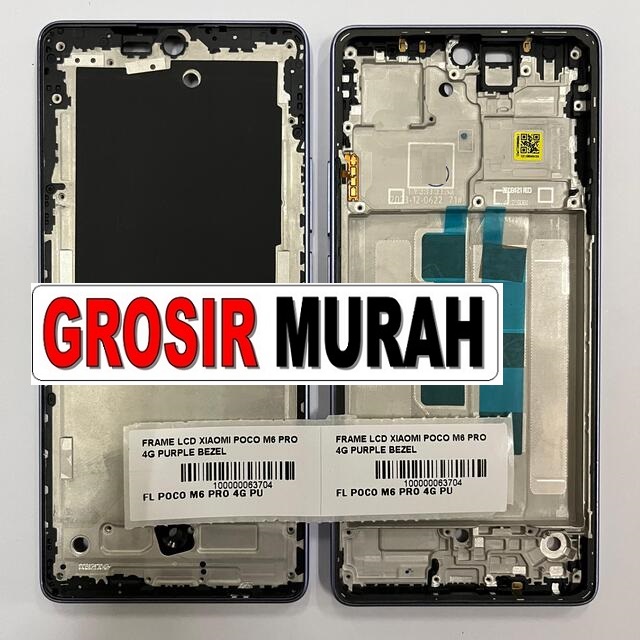 Frame LCD Poco M6 Pro 4G Purple Bezel