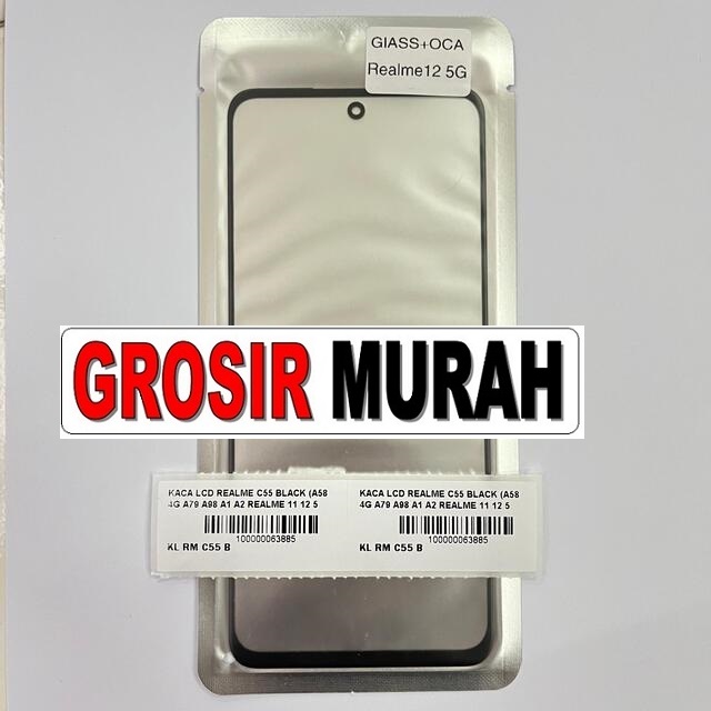 Kaca LCD Realme C55 A58 4G A79 A98 A1 A2 Realme 11 12 5G C67 5G V50S A1S 5G