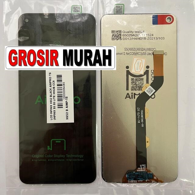 LCD Infinix X652 Aimpro Infinix S5 S5 Lite X652B CC6 Camon 12 Air