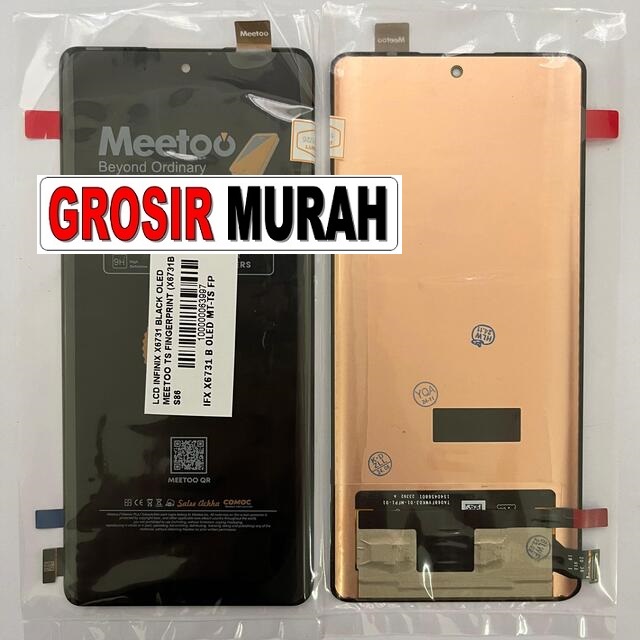 LCD Infinix X6731 OLED Meetoo untuk Zero 30 4G 5G dan Itel S23 Plus