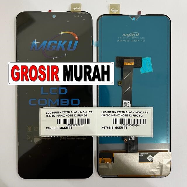 LCD Infinix X676B Mgku untuk Note 12 Pro 5G dan Note 12 2023