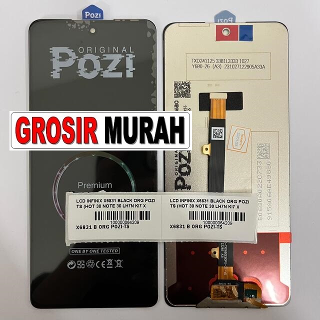 LCD Infinix X6831 Org Pozi Hot 30 Note 30 Pova 5 Spark 10 Pro