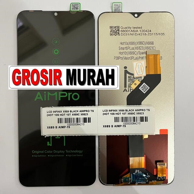 LCD Infinix X689 Aimpro Hot 10S Hot 10T Smart 6 Plus Spark 7P Vision 3 Plus