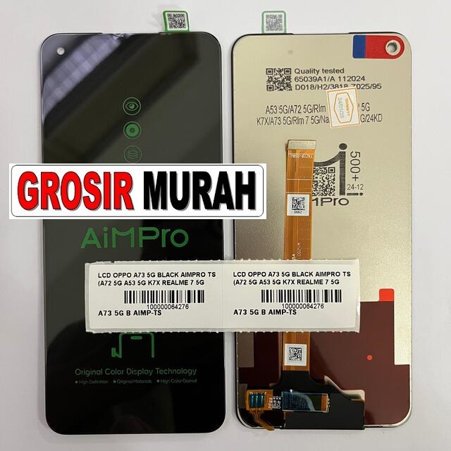 Lcd Oppo A73 5G Aimpro A72 5G A53 5G K7X Realme 7 5G V5 5G Q2 Narzo 30 Pro 5G