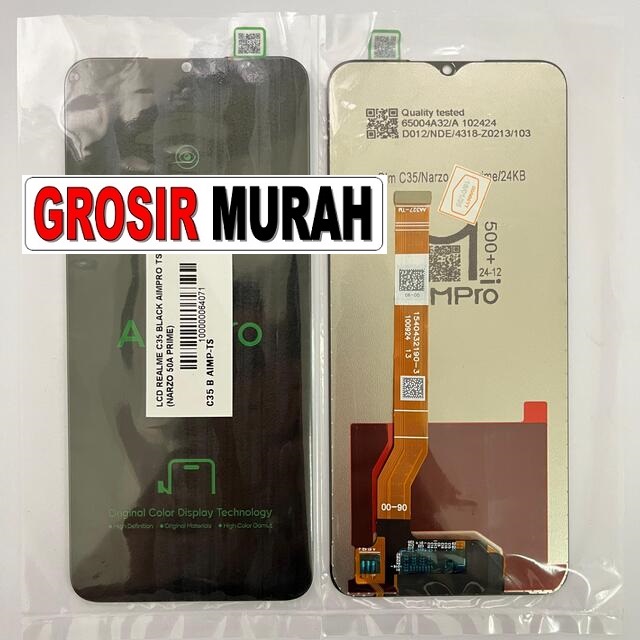 LCD Realme C35 Aimpro Narzo 50A Prime Black