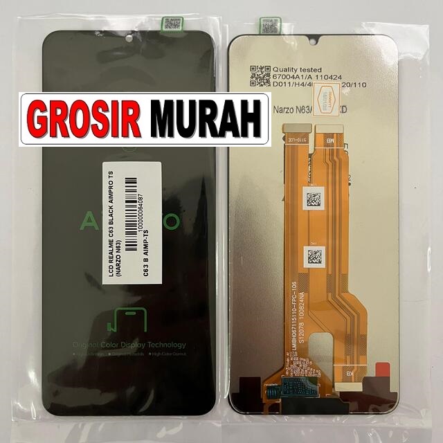 LCD Realme C63 Aimpro Narzo N63 Black