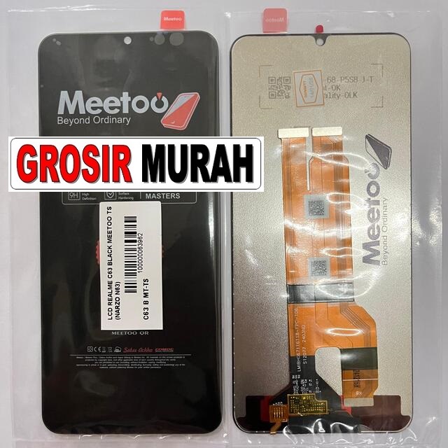 LCD Realme C63 Meetoo Narzo N63 Black