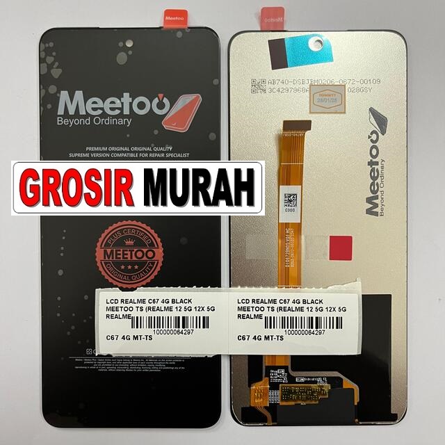 LCD Realme C67 4G Meetoo Realme 12 5G 12X 5G C75 4G Realme 13 5G Narzo 70X 5G 80X 5G
