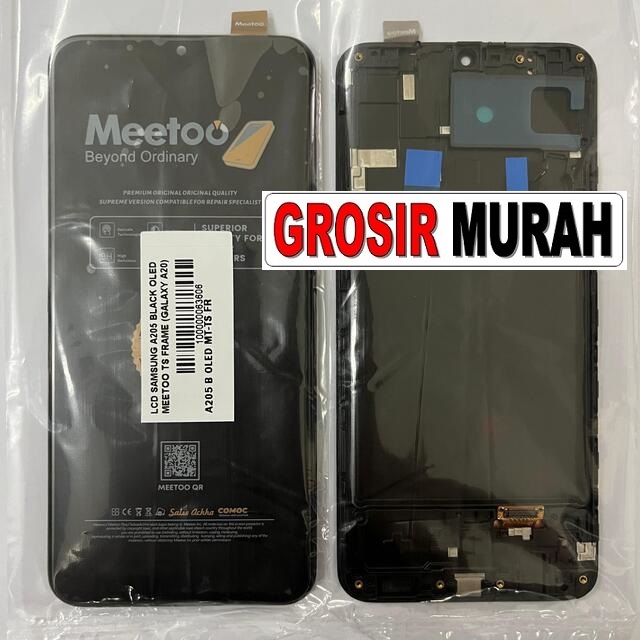 LCD Samsung A205 OLED Meetoo Frame Galaxy A20