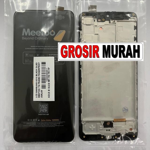 LCD Samsung A315 OLED Meetoo Frame Fingerprint Galaxy A31