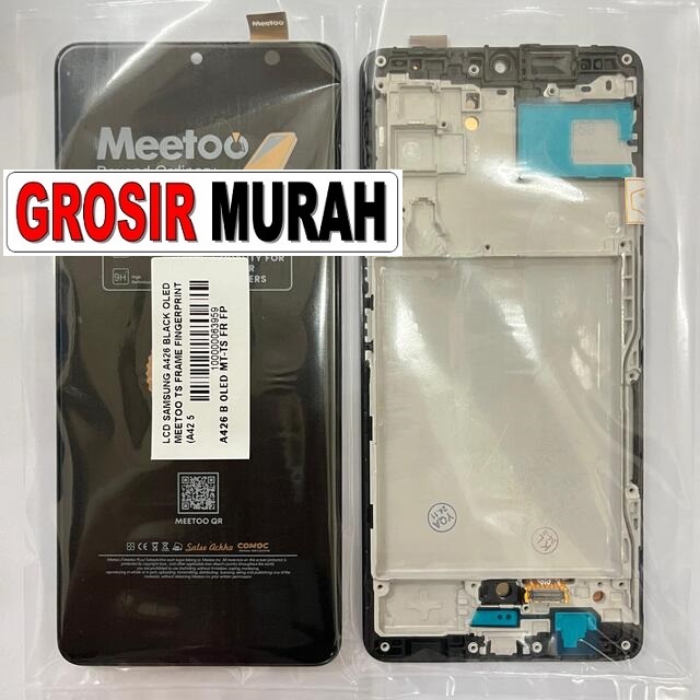 LCD Samsung A426 OLED Meetoo Frame Fingerprint A42 5G