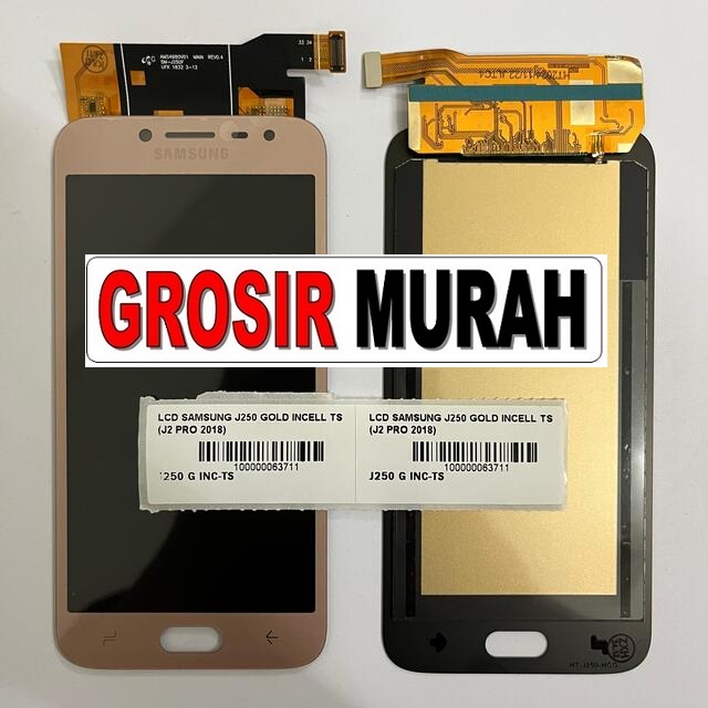 LCD Samsung J250 J2 Pro 2018 Incell Gold