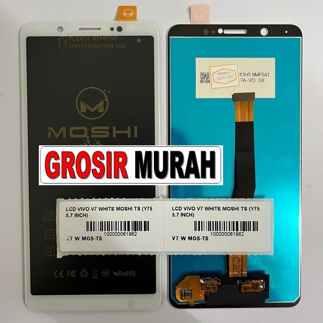 LCD Vivo V7 Moshi White untuk Vivo Y75 5.7 Inch