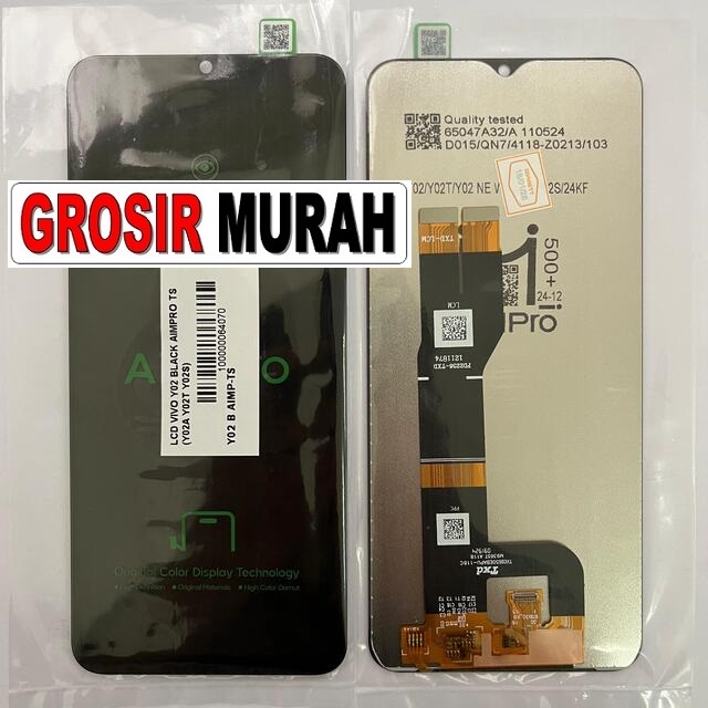 LCD Vivo Y02 Aimpro / Y02A / Y02T / Y02S / Y11 2023 Black