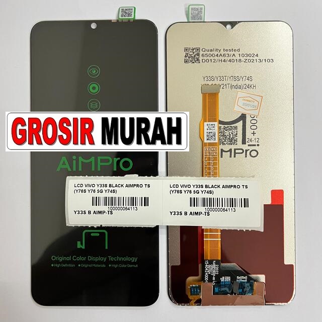 LCD Vivo Y33S Aimpro kompatibel Y76S Y76 5G Y74S