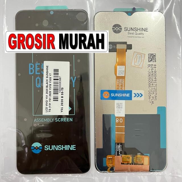 LCD Vivo Y51 2020 Sunshine Y53 2022 Y31S 5G Y52S Y53S 5G iQOO Z3 5G U3 5G iQOO U3X 5G
