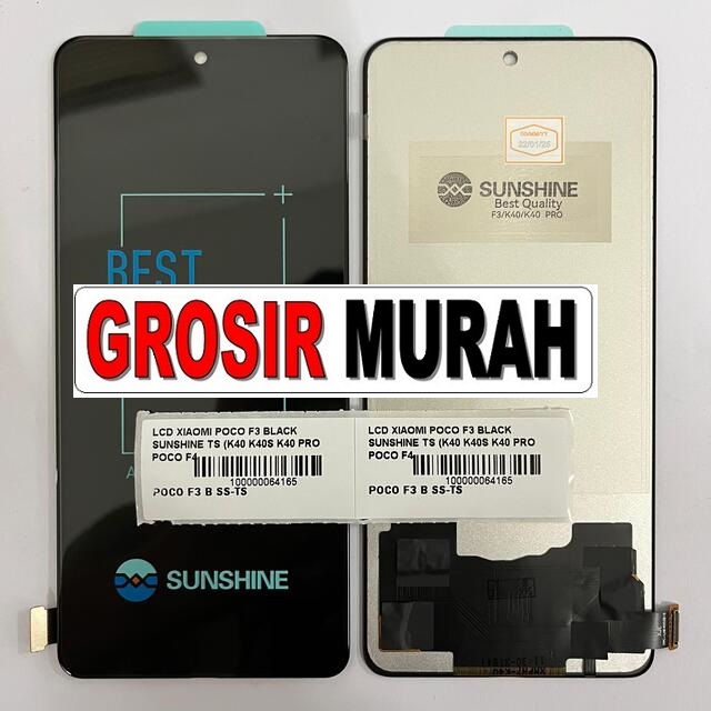 Lcd Xiaomi Poco F3 K40 K40S K40 Pro Poco F4 Mi 11X 11X Pro 11I Black Shark 4 Shark 5 Sunshine