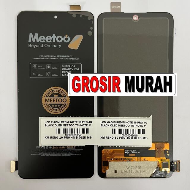 LCD Redmi Note 10 Pro 4G OLED Meetoo Note 11 Pro Note 12 Pro Poco X4 Pro