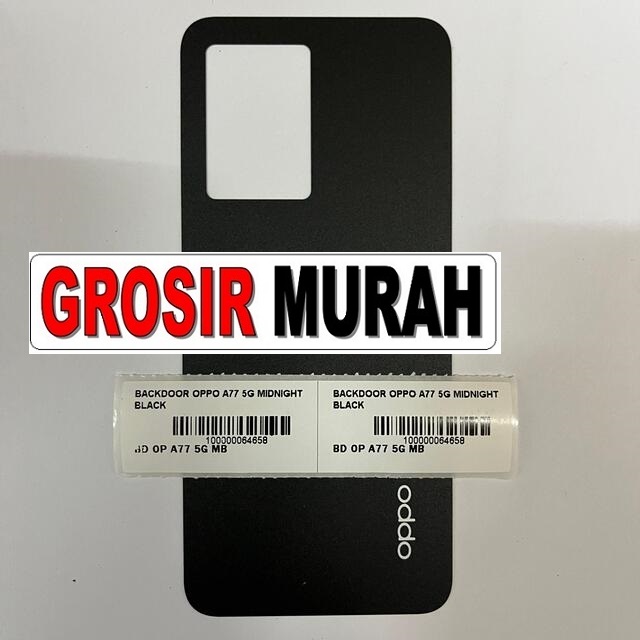 Backdoor Oppo A77 5G Midnight Black