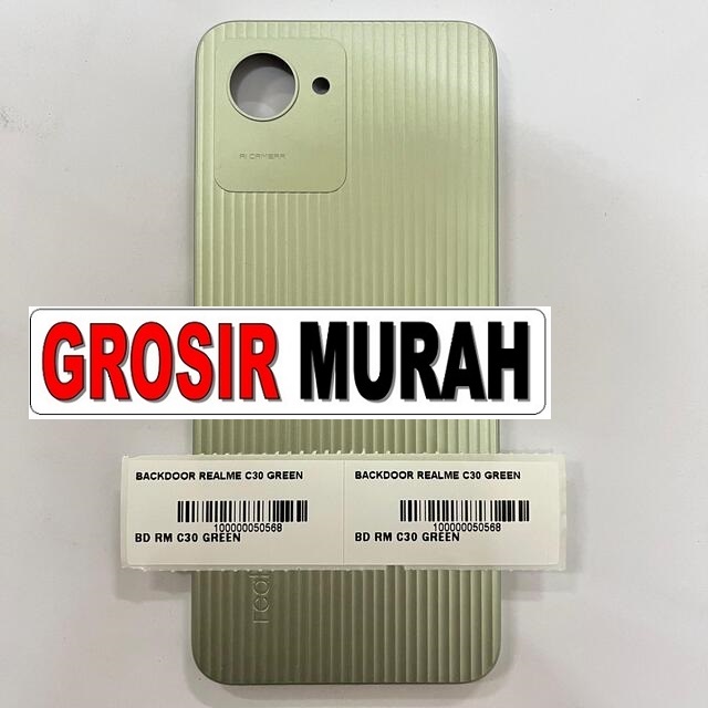Backdoor Realme C30 Green