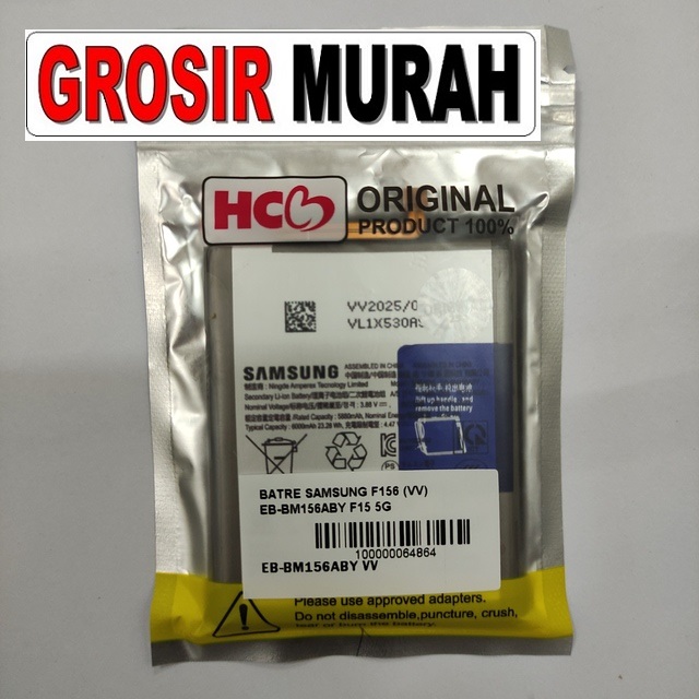 Batre Samsung F156 VV Eb-Bm156Aby F15 5G