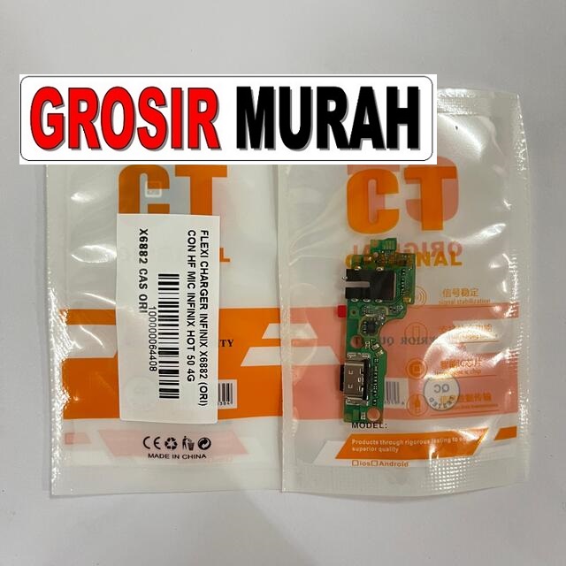 Flexi Charger Infinix X6882 Ori Hot 50 4G