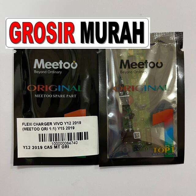 Jual Flexi Charger Vivo Y12 2019 Y15 2019 Meetoo Ori Fleksibel Flexible Fleksi Flexibel Flex Con Tc Connector Pcb Konektor cas papan charging