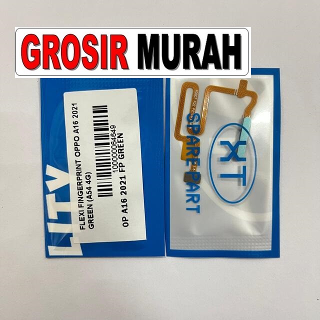 Flexi Fingerprint Oppo A16 2021 Green OEM Kompatibel A54 4G