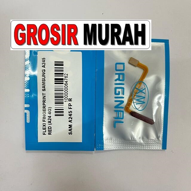 Flexi Fingerprint Samsung A245 Galaxy A24 4G Red
