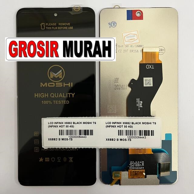 LCD Infinix X6882 Moshi Hot 50 4G Tecno Spark 30