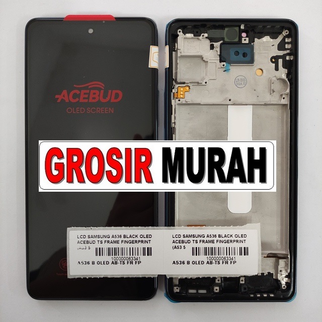 LCD Samsung A536 OLED Acebud Frame Fingerprint A53 5G